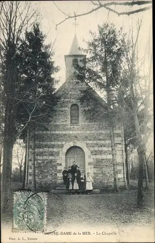 Ak Notre Dame de la Mère Yvelines, Chapelle