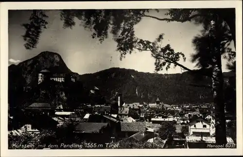 Ak Kufstein in Tirol, Totale mit dem Pending