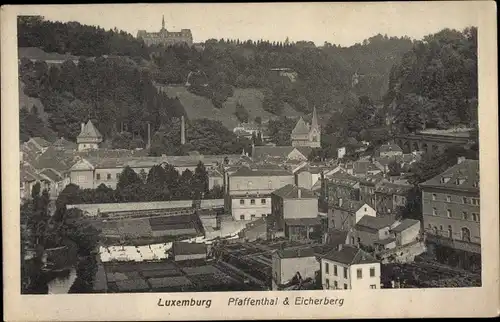 Ak Luxemburg Luxembourg, Pfaffenthal, Eicherberg