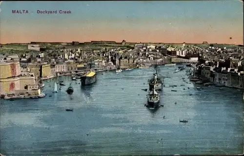 Ak Valletta Malta, Dockyard Creek