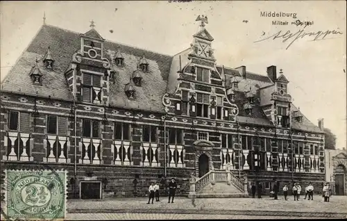 Ak Middelburg Zeeland Niederlande, Militair Hospital