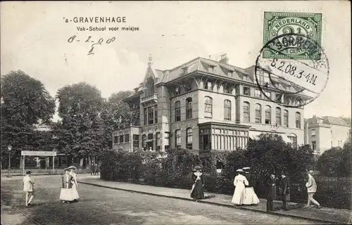 Ak 's Gravenhage Den Haag Südholland, Vak School voor meisjes