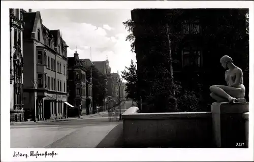 Ak Coburg in Oberfranken, Mohrenstraße, Plastik