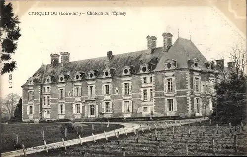 Ak Carquefou Loire Atlantique, Chateau de l'Epinay