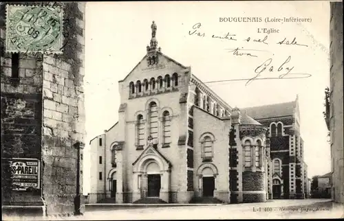 Ak Bouguenais Loire Atlantique, L'Eglise