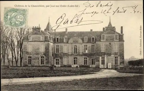 Ak Joue sur Erdre Loire Atlantique, Chateau de la Chauveliere