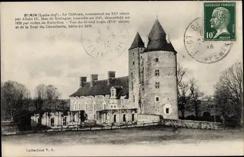 Ak Blain Loire Atlantique, Le Chateau