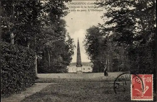 Ak Carquefou Loire Atlantique, Chateau de la Seillernye