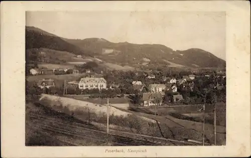 Ak Payerbach an der Rax in Niederösterreich, Kampitsch, Blick auf den Ort