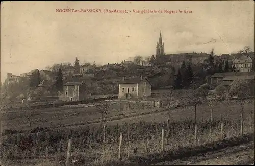 Ak Nogent en Bassigny Haute Marne, Gesamtansicht