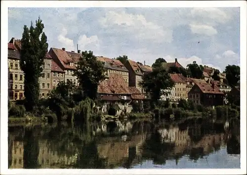 Ak Görlitz in der Lausitz, Alte Gerberhäuser an der Neiße