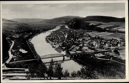 Ak Bodenwerder an der Weser, Münchhausenstadt