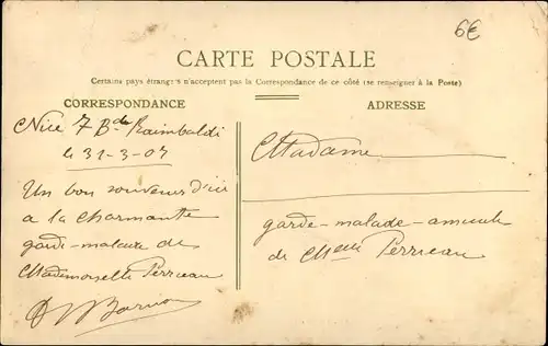 Ak Monte Carlo Monaco, Le Casino, vu du Rocher