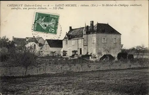 Ak Chédigny Indre et Loire, Saint Michel