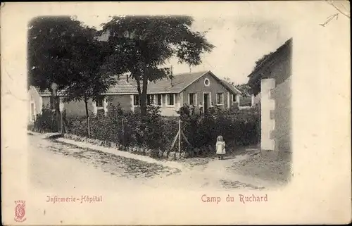 Ak Camp du Ruchard Indre et Loire, Infirmerie Hôpital