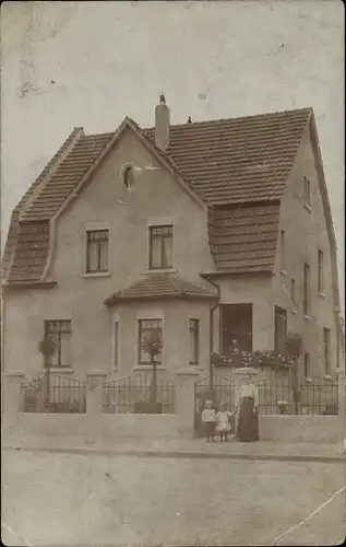 Foto Ak Oestrich Winkel am Rhein Rheingau, Wohnhaus