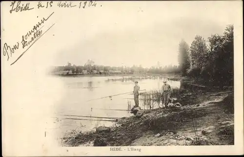 Ak Hede Ille-et-Vilaine, L'Etang, Pêcheurs