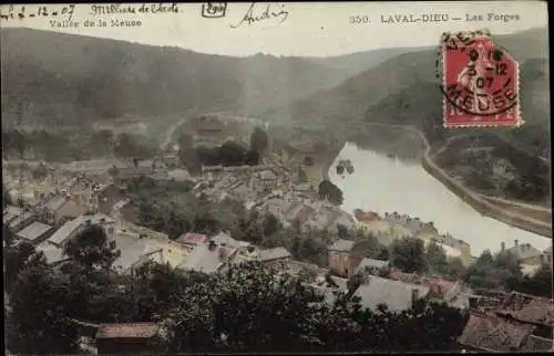 Ak Monthermé Ardennes, Laval Dieu, Les Forges