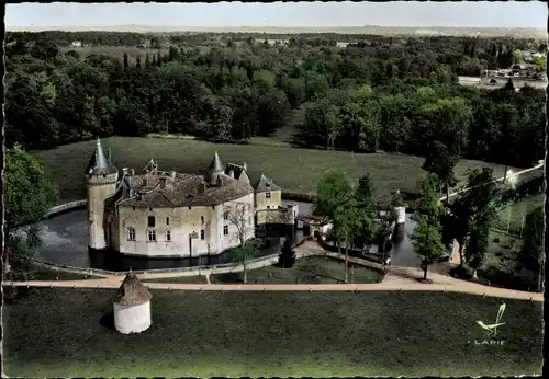 Ak La Brede Gironde, Blick auf Schloss