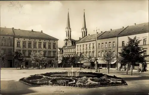 Ak Oelsnitz im Vogtland, Ernst Thälmann Platz