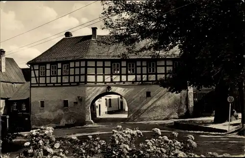 Ak Adorf im Vogtland, Freiberger Tor