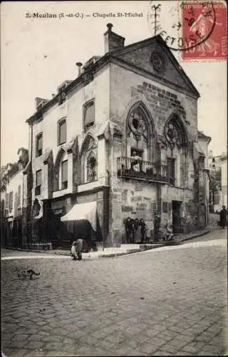 Ak Meulan en Yvelines, Chapelle Saint Michel