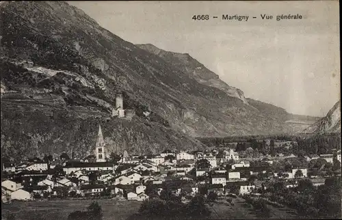 Ak Martigny Kanton Wallis, Vue generale