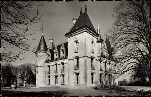 Ak Louestault Indre et Loire, Château