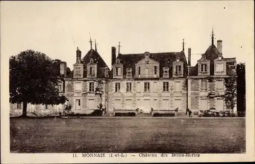 Ak Monnaie Indre et Loire, Château