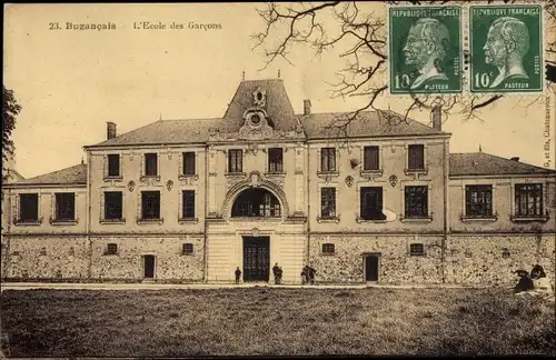 Ak Buzançais Indre, L'Ecole des Garcons
