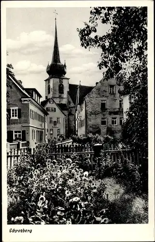 Ak Schrozberg Baden Württemberg, Kirche