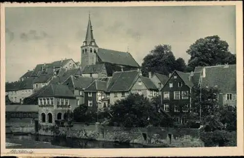 Ak Kettwig Essen im Ruhrgebiet, Stadtansicht