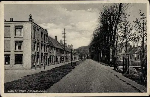 Ak Hellevoetsluis Südholland, Opzoomerlaan