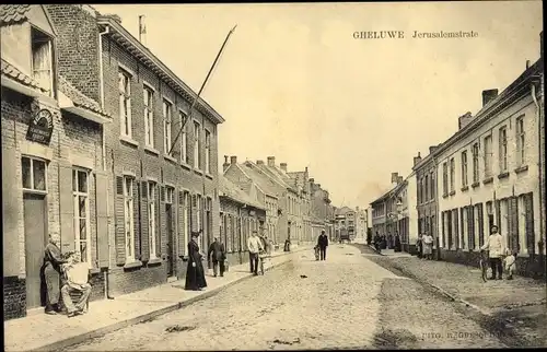 Ak Gheluwe Geluwe Westflandern, Jerusalemstraße