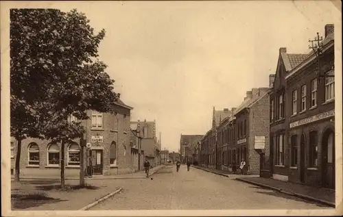 Ak Langemarck Langemark Poelkapelle Westflandern, Cierckenstraat