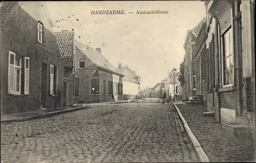 Ak Handzaeme Handzame Kortemark Westflandern, Ambachtstraat