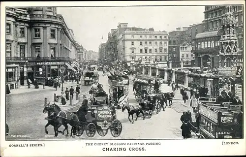 Ak London City England, Charing Cross