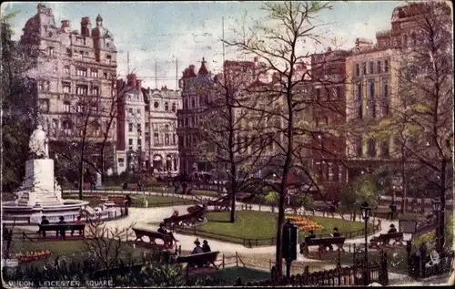 Künstler Ak London City England, Leicester Square, Tuck Nr 7213
