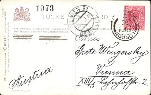 Künstler Ak London City England, Waterloo Place, Tuck 7219