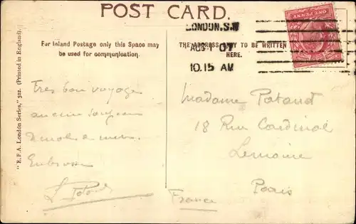 Ak London City England, Marylebone Church