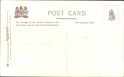 Künstler Ak London City England, The Tower from the river