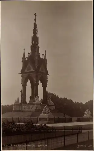 Ak London City England, Albert Memorial