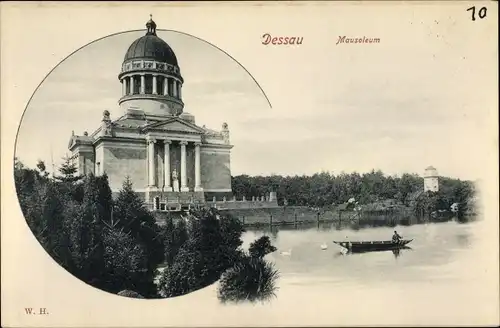 Ak Dessau in Sachsen Anhalt, Mausoleum