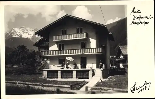 Ak Mayrhofen im Zillertal Tirol, Pension