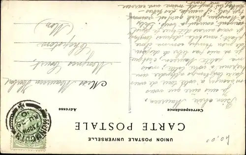 Ak Plougastel Daoulas Finistère, Mann in bretonischer Tracht, les Mariages