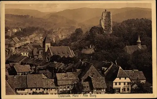 Ak Osterode am Harz, Alte Burg