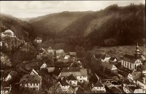 Ak Wirsberg im Fichtelgebirge, Blick auf den Ort