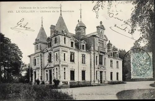 Ak Le Cellier Loire Atlantique, Chateau de la Gerardiere