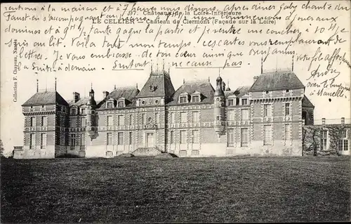 Ak Le Cellier Loire Atlantique, Chateau de Clermont