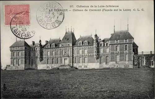 Ak Le Cellier Loire Atlantique, Chateau de Clermont